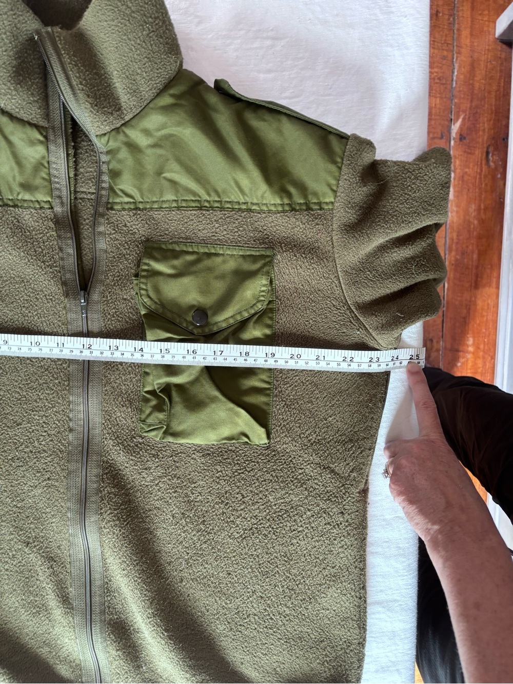 Canadian Armed Forces Vintage Military Surplus Fleece Jacket Size Small - Picture 9 of 12